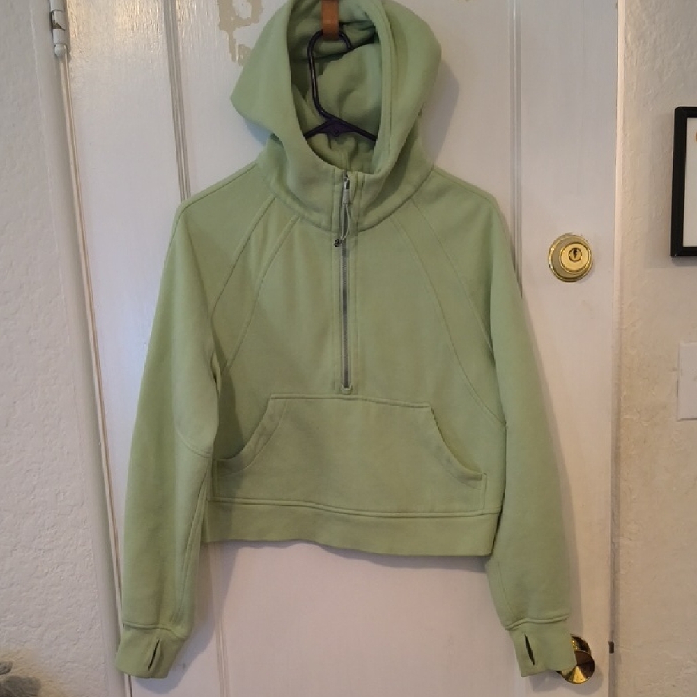 Lululemon Athletica | Mint Green Half-Zip Hoodie